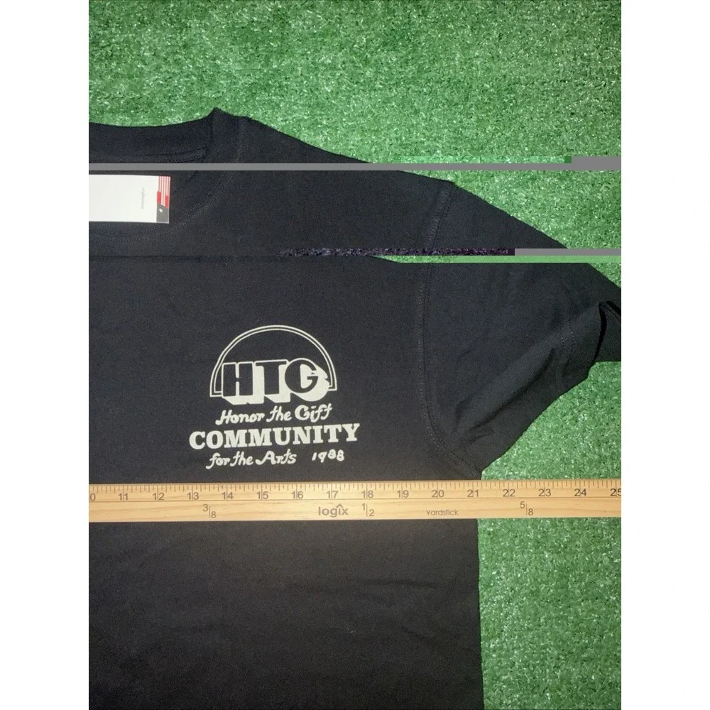 Honor The Gift Men's Small Black Graphic T-Shirt Short Sleeve Streetwear NWT